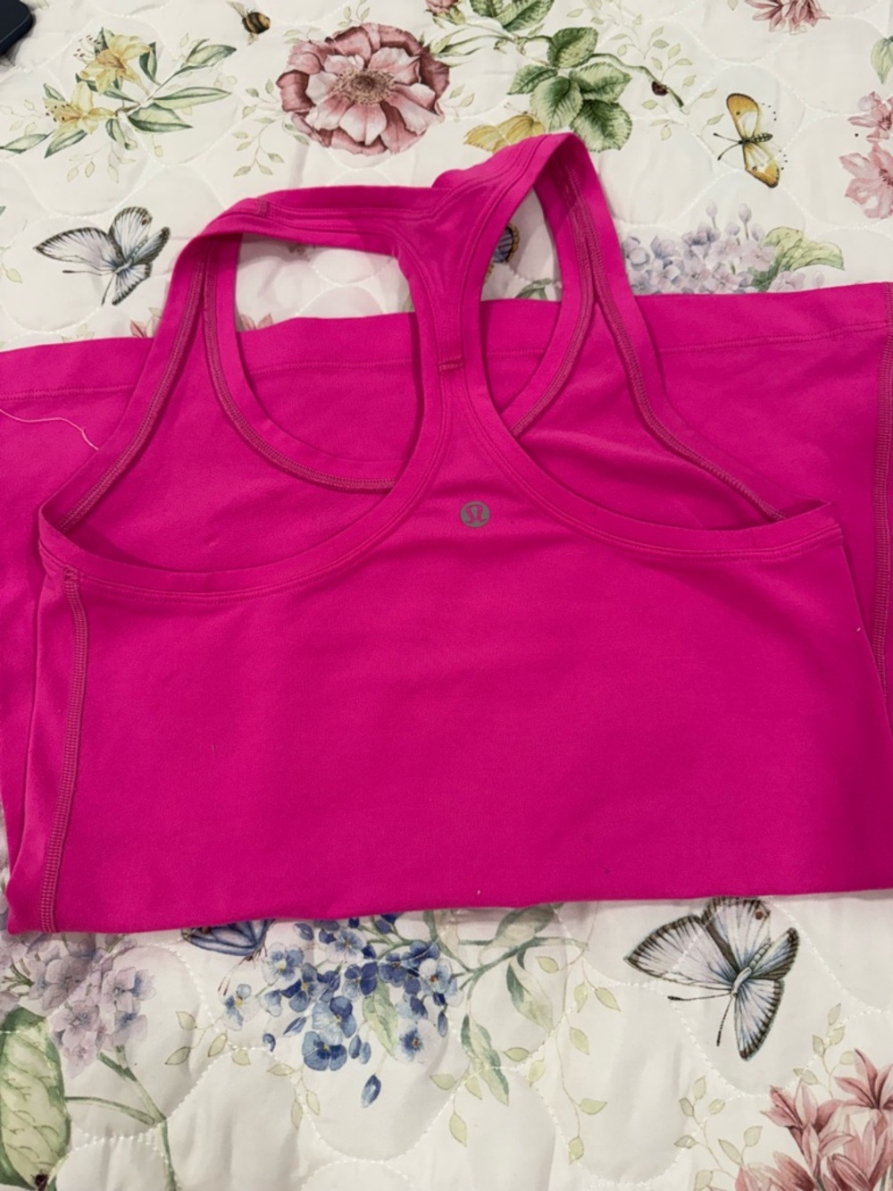 lululemon athletica Hot Pink Racerback Sports Bra